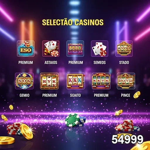 Imagem de jogos no site 54999, destacando variedade de jogos para todos os gostos.